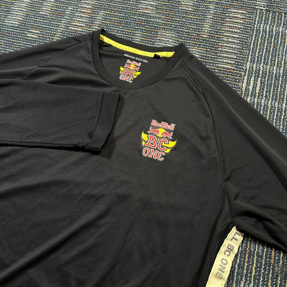 Red Bull BC One Long Sleeve Jersey XXL Black Breaking World Final Shirt